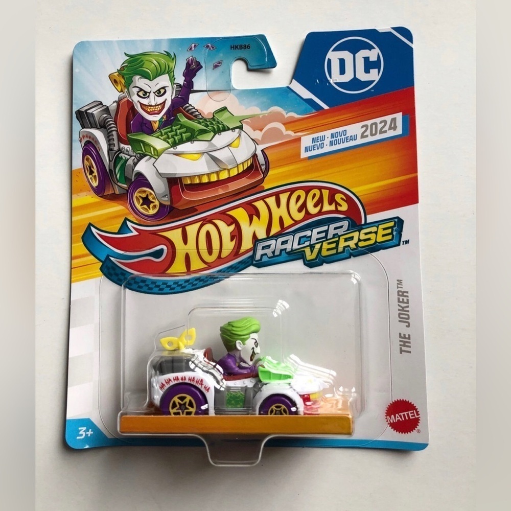 Hot Wheels Racer Verse: The Joker from Batman - Die-Cast Car - BRAND NEW!!